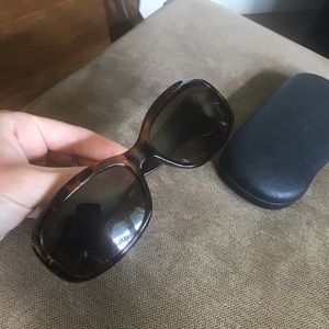 Vintage Y2K Rectangular Tortoise Sunglasses